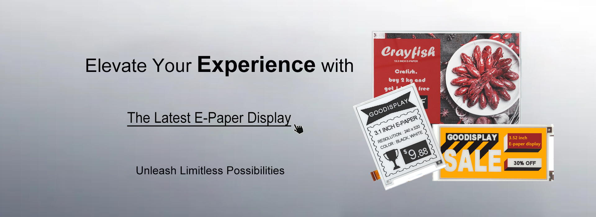 The Lasted E-Paper Display